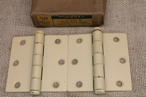 Old door hinges button tip - 2,
