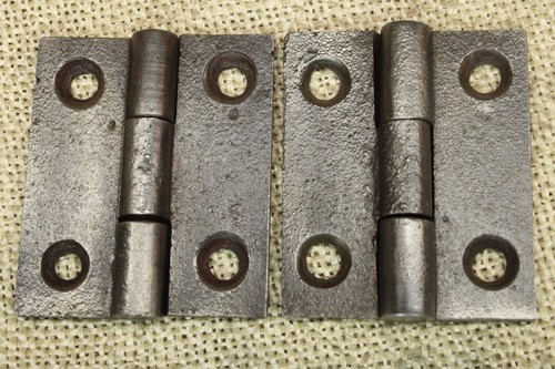 Old cabinet door hinges - 2,