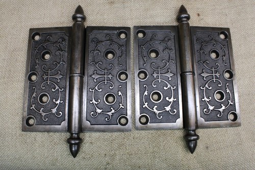 Old door iron - door,